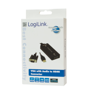 EU Product - Konverter VGA m. Audio zu HDMI konform m.High Spee thumbnail