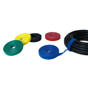 EU Product - Klettband,    gelb, Breite: 16 mm, auf Rolle, 4 m thumbnail