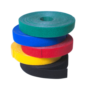 EU Product - Klettband,    gelb, Breite: 16 mm, auf Rolle, 4 m thumbnail