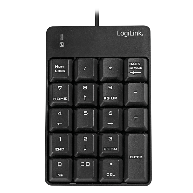 EU Product - Keypad mit USB-A Anschluss schwarz thumbnail