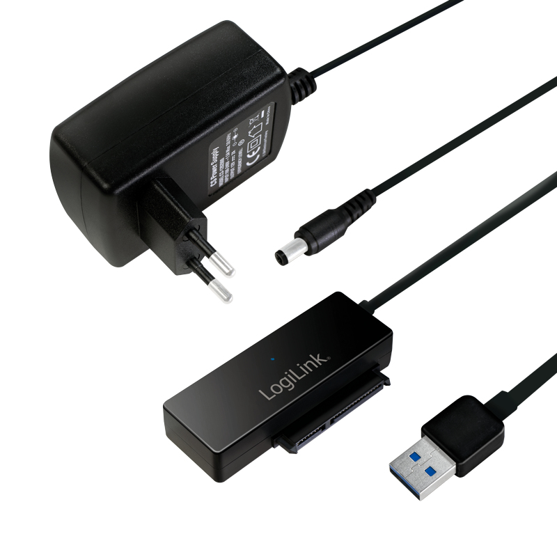 EU Product - Adapter USB 3.0 > SATA mit OTB m. NT thumbnail