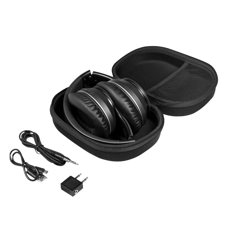 EU Product - Bluetooth Headset,Active-Noice-Cancelling,V5.0,schw thumbnail