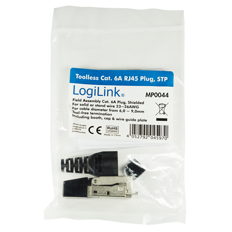 EU Product - Feldkonfektionierbarer Steckverbinder Cat6A, 10GE thumbnail