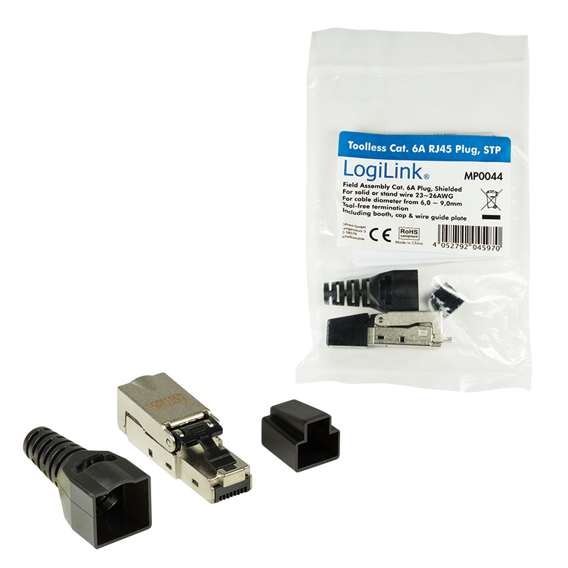 EU Product - Feldkonfektionierbarer Steckverbinder Cat6A, 10GE thumbnail