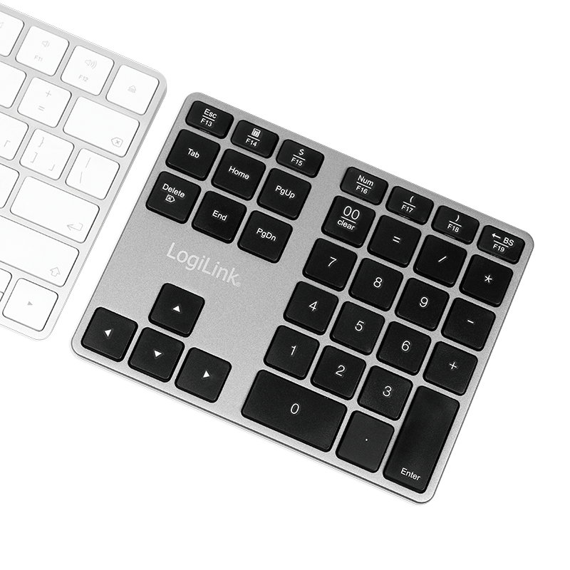 EU Product - Keypad Bluetooth, mit 35 Tasten, ALU, Space grau thumbnail