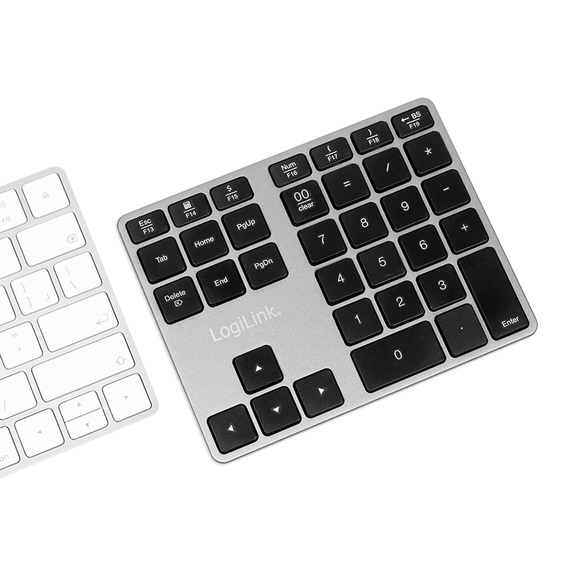 EU Product - Keypad Bluetooth, mit 35 Tasten, ALU, Space grau thumbnail