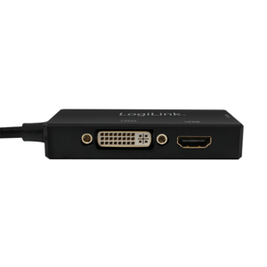 EU Product - 4K DisplayPort 1.2 zu DVI/HDMI/VGA Adapter thumbnail