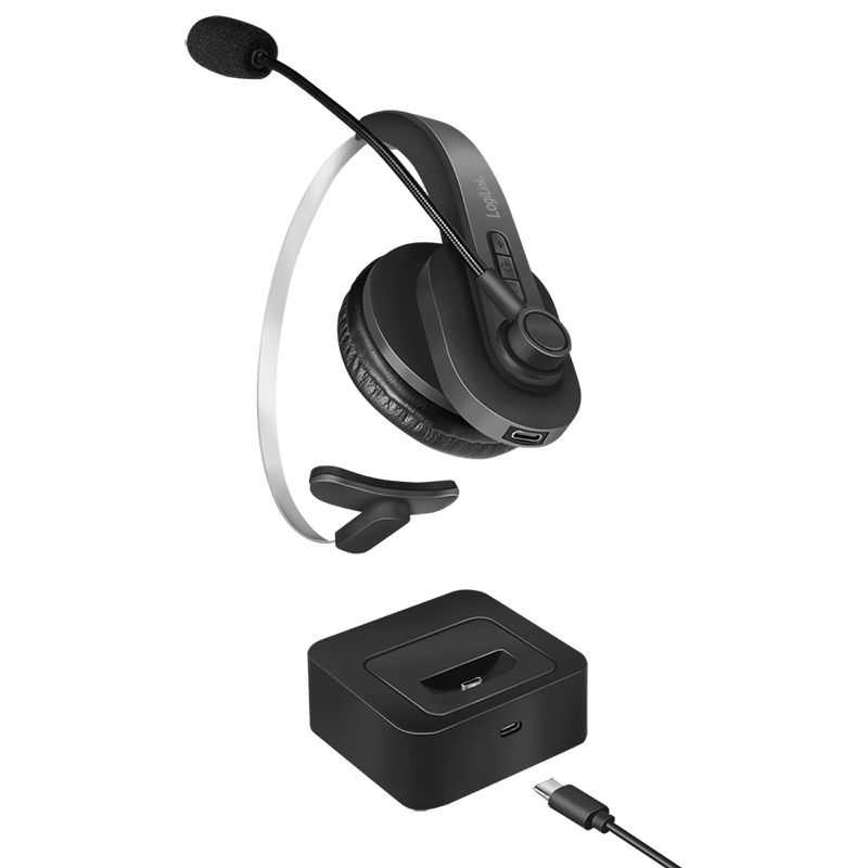 EU Product - Bluetooth Headset Mono m.headband & charging stand thumbnail