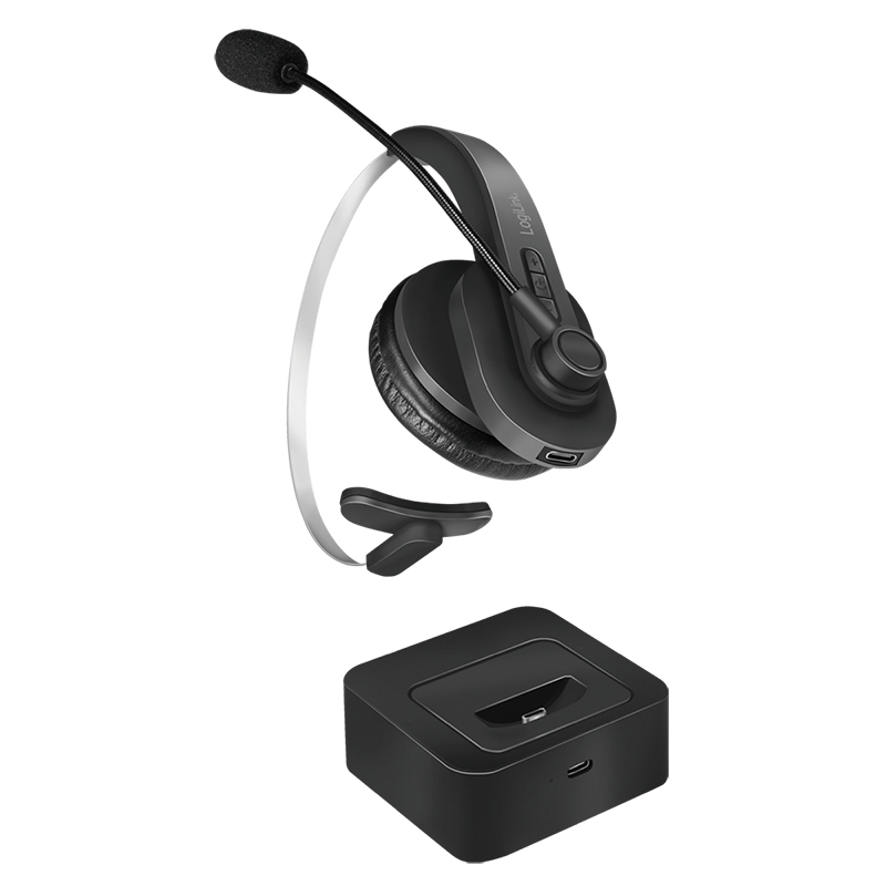 EU Product - Bluetooth Headset Mono m.headband & charging stand thumbnail