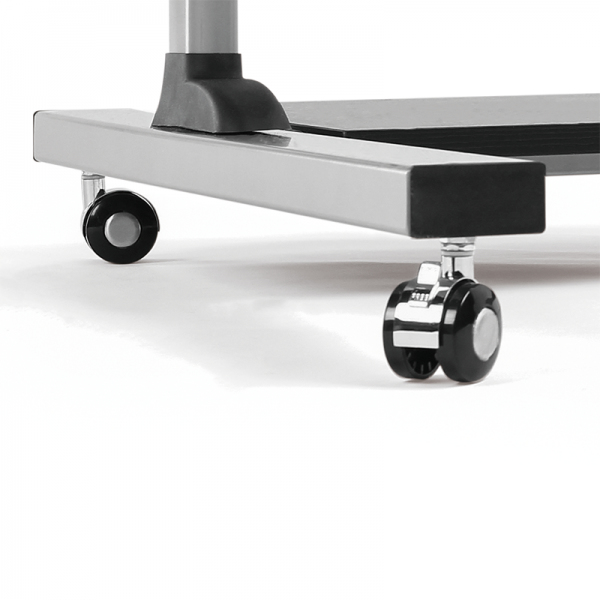 EU Product - BP0070 Compact and Rollable Standing Computer Workstation Silver/Black thumbnail
