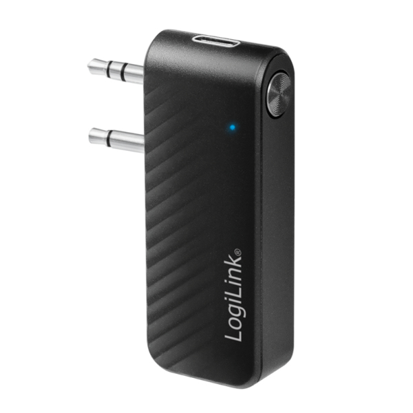 EU Product - Bluetooth 5.1 Audiosender, Reichweite bis 7m, schw. thumbnail