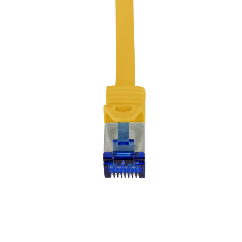 EU Product - Patchkabel Ultraflex, Cat.6A, S/FTP, gelb, 0,5 m thumbnail