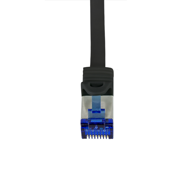 EU Product - Patchkabel Ultraflex, Cat.6A, S/FTP, schwarz, 1 m thumbnail