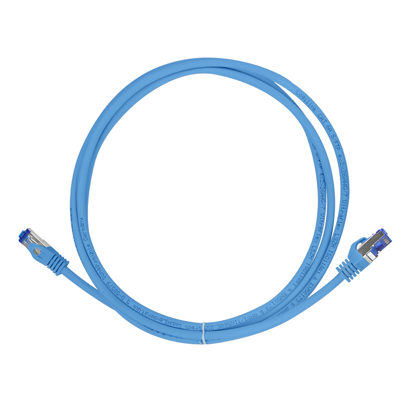 EU Product - Patchkabel Ultraflex, Cat.6A, S/FTP, blau, 2 m thumbnail