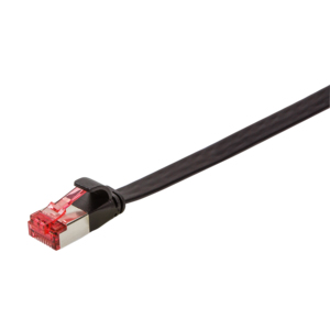 EU Product - Flachpatchkabel 2xRJ45 U/FTP Cat6 20.0m schwarz thumbnail