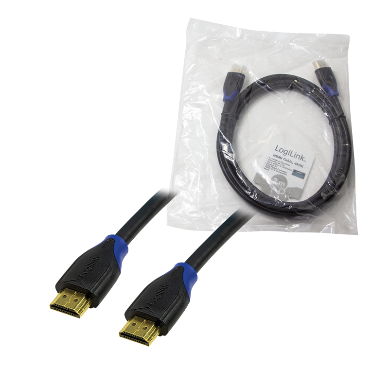 EU Product - HDMI-Kabel Ethernet High Speed, 4K2K/60Hz,2.00m sw. bulk thumbnail