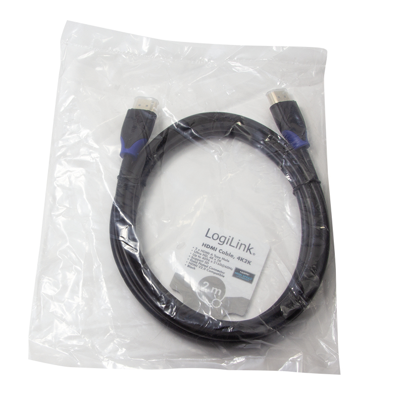 EU Product - HDMI-Kabel Ethernet High Speed, 4K2K/60Hz,2.00m sw. bulk thumbnail