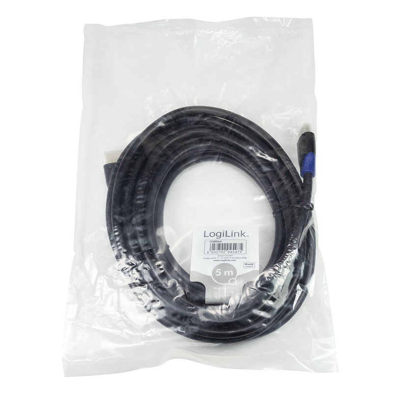 EU Product - HDMI-Kabel Ethernet High Speed, 4K2K/60Hz,5.00m sw. bulk thumbnail