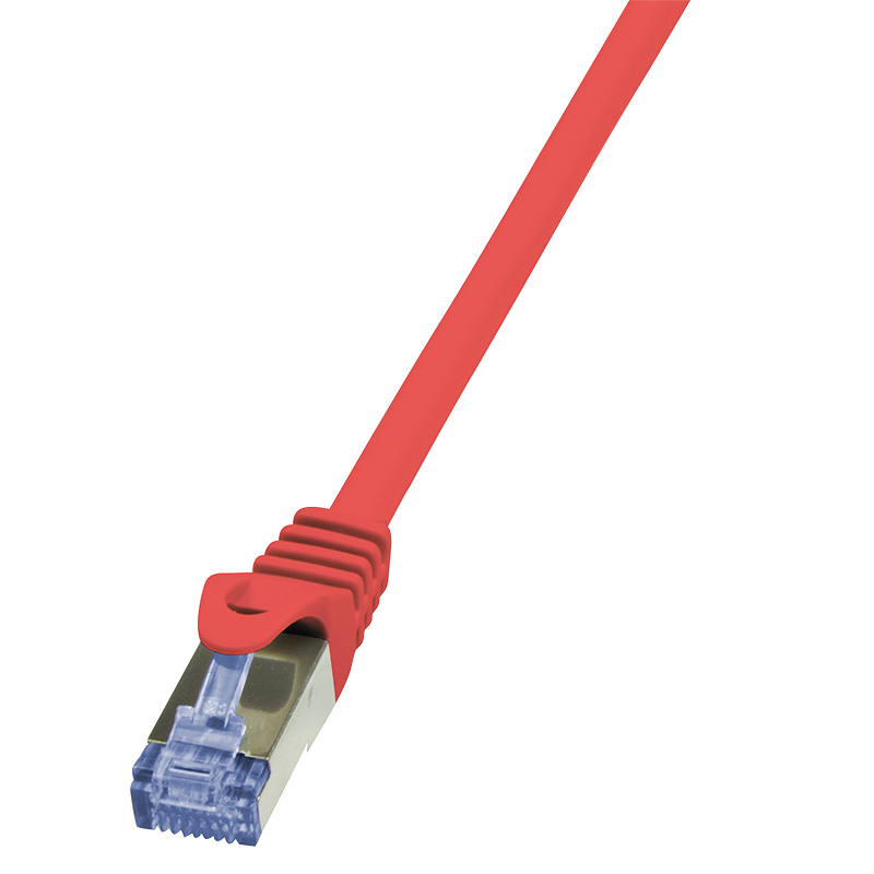 EU Product - Patchkabel CAT6A  S/FTP AWG26 PIMF  0,25m rot thumbnail