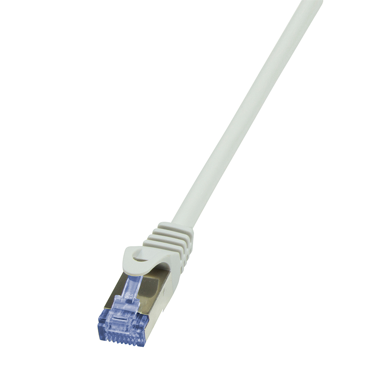 EU Product - Patchkabel mit Cat7-Rohk. Primel. S/FTP grau 0,25m thumbnail