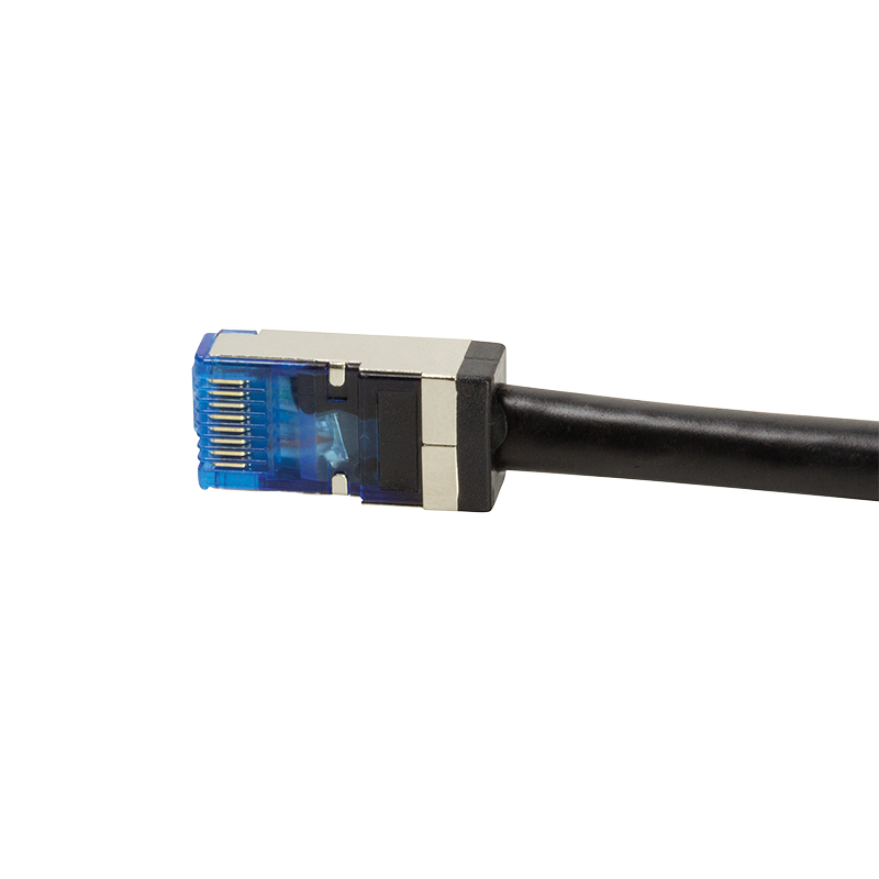 EU Product - Outdoor PE Patchkabel CAT.6A S/FTP, schwarz, 30,0m thumbnail