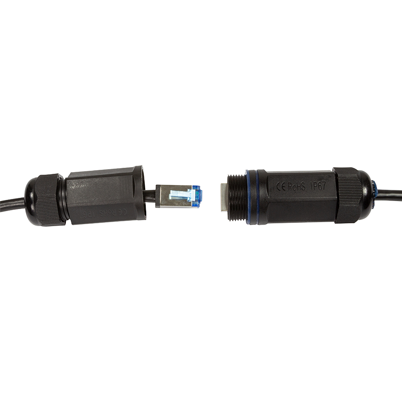 EU Product - Outdoor PE Patchkabel CAT.6A S/FTP, schwarz, 30,0m thumbnail