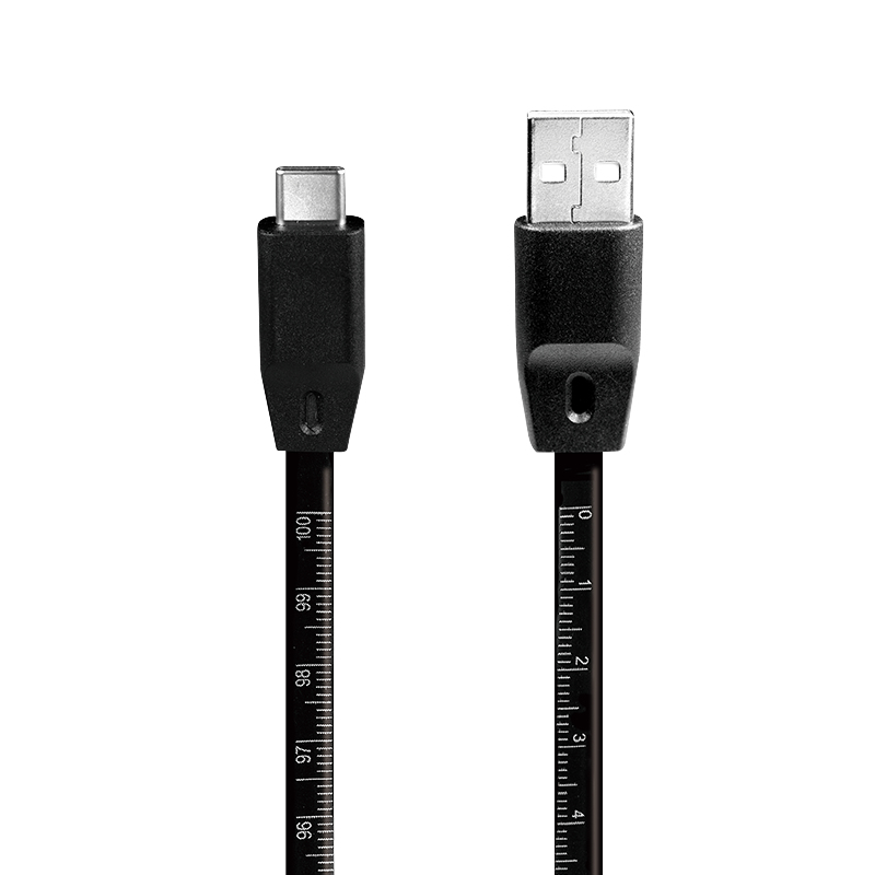 EU Product - USB 2.0 Kabel zu USB-C Stecker, schwarz, 1,0m thumbnail