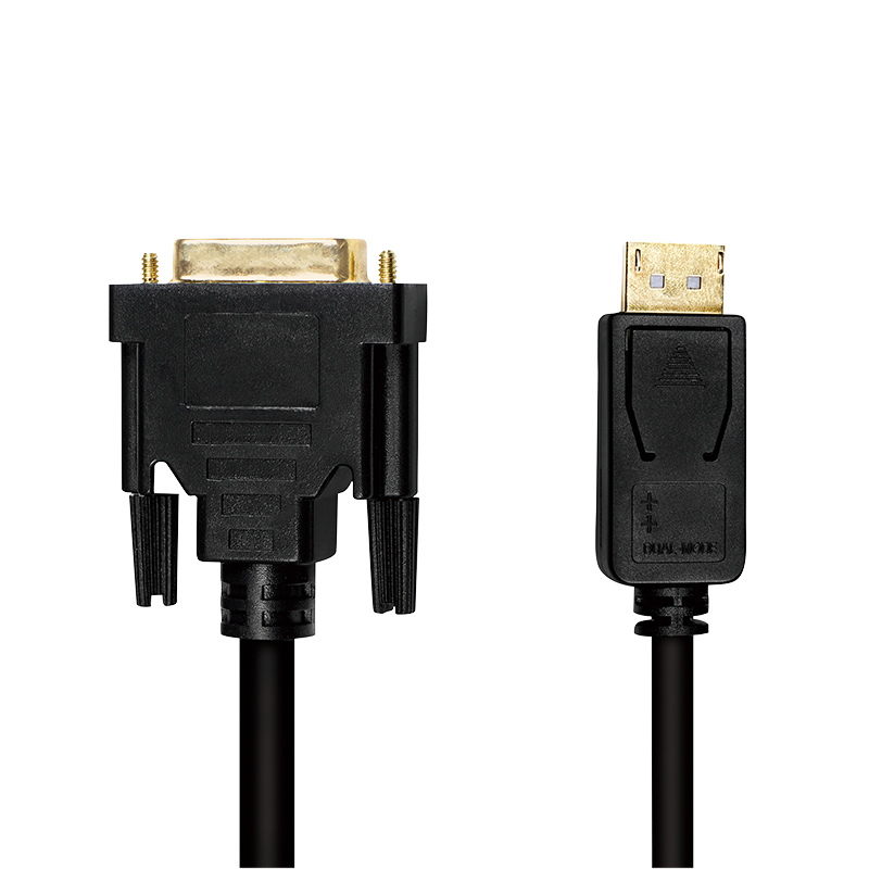 EU Product - DisplayPort-Kabel DP 1.2 zu DVI 1.2 3,0m schwarz thumbnail