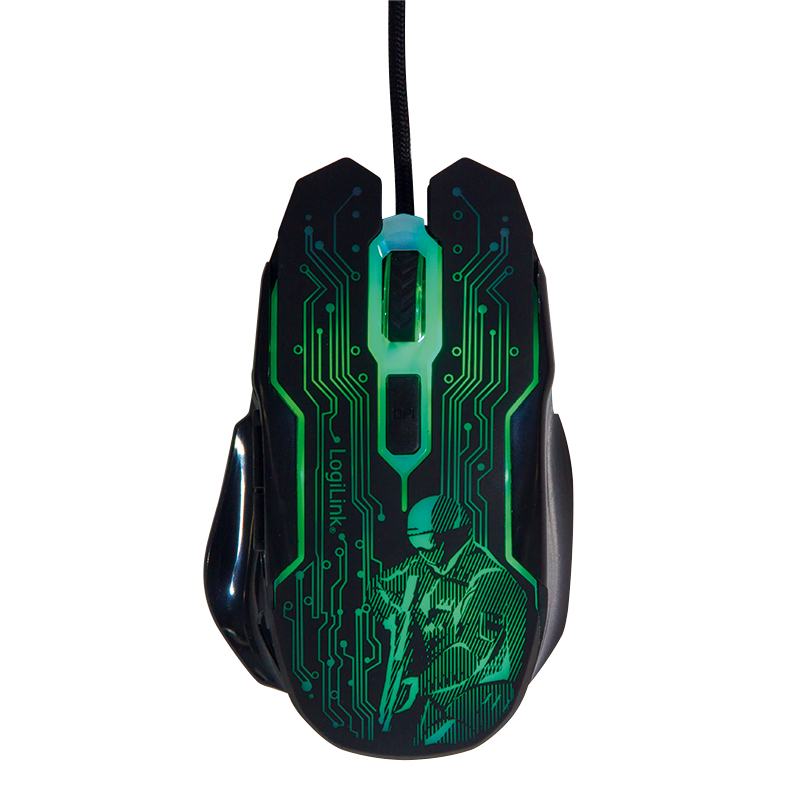 EU Product - Gaming Maus, USB, 6-button, 2400dpi thumbnail