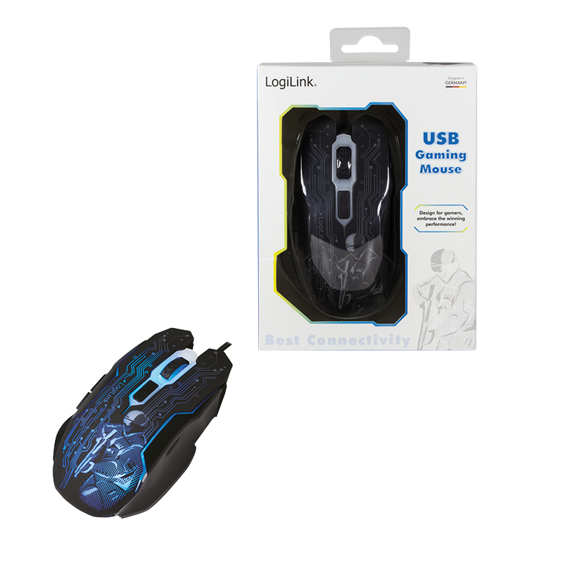 EU Product - Gaming Maus, USB, 6-button, 2400dpi thumbnail