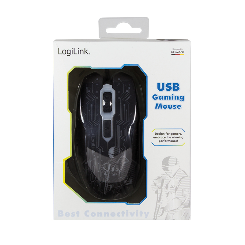 EU Product - Gaming Maus, USB, 6-button, 2400dpi thumbnail