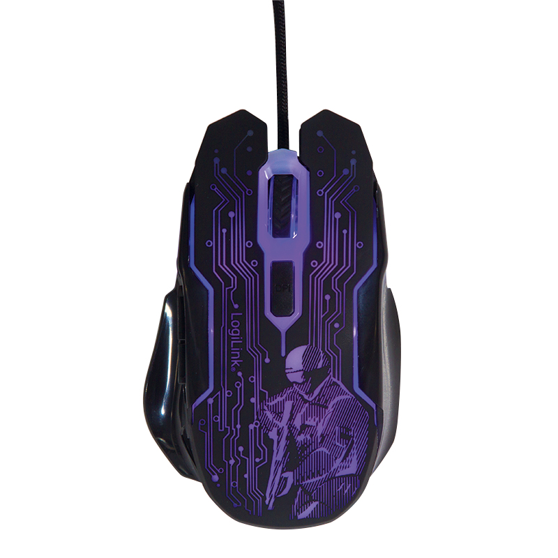 EU Product - Gaming Maus, USB, 6-button, 2400dpi thumbnail