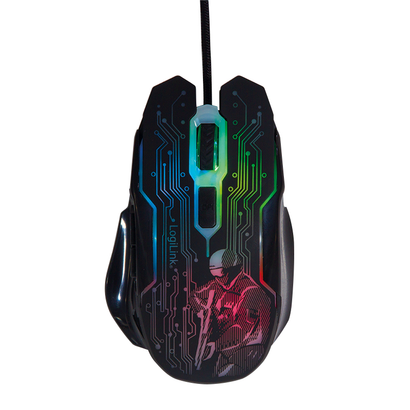 EU Product - Gaming Maus, USB, 6-button, 2400dpi thumbnail