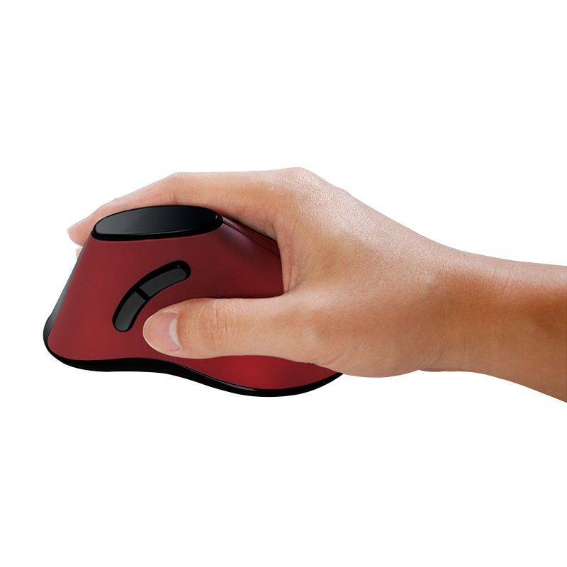 EU Product - Maus Funk Ergonomisch Vertical 5 Tasten 1000dpi rot thumbnail
