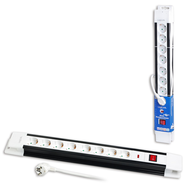 EU Product - Steckdosenleiste 8-fach, 1,5m 250V/16A m. Schalter thumbnail