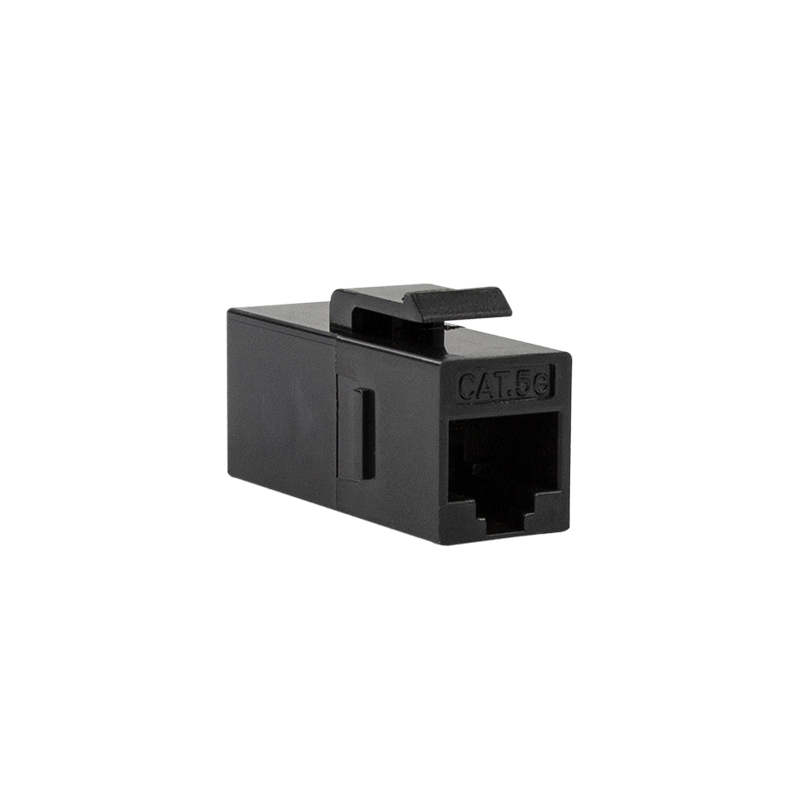 EU Product - Keystone Kupplung 2X RJ45 UTP     , Cat.5e, schwarz thumbnail