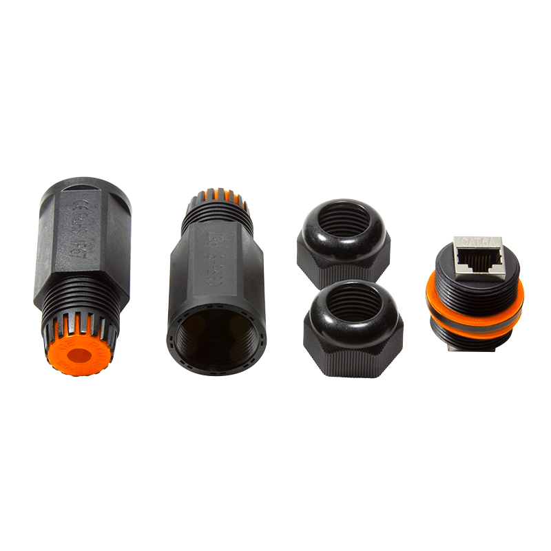 EU Product - Patchkabelverbinder 2 x RJ45 Buchse wassergesch�t thumbnail