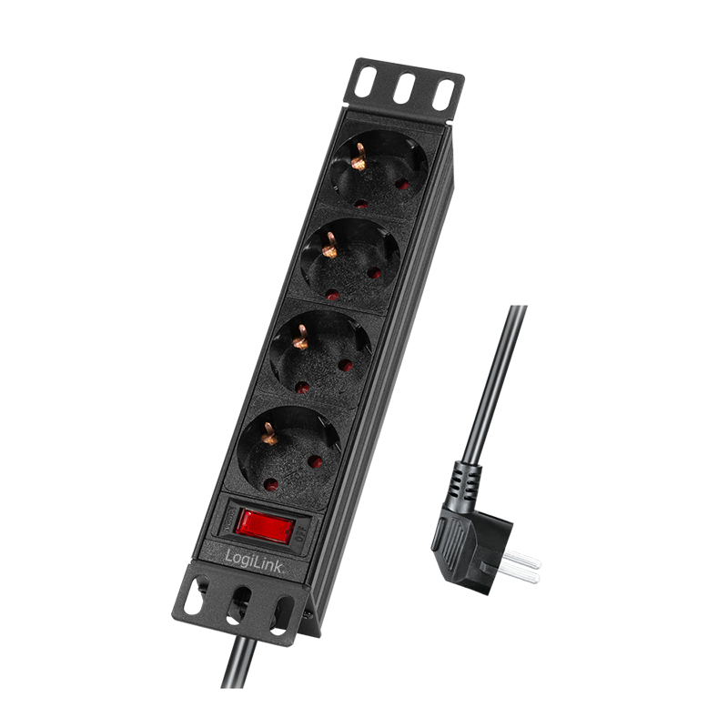 EU Product - Steckdosenleiste 4-fach mit Schalter,10