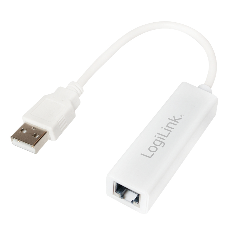 EU Product - Adapter USB 2.0 -> RJ45 Fast Ethernet wei� thumbnail