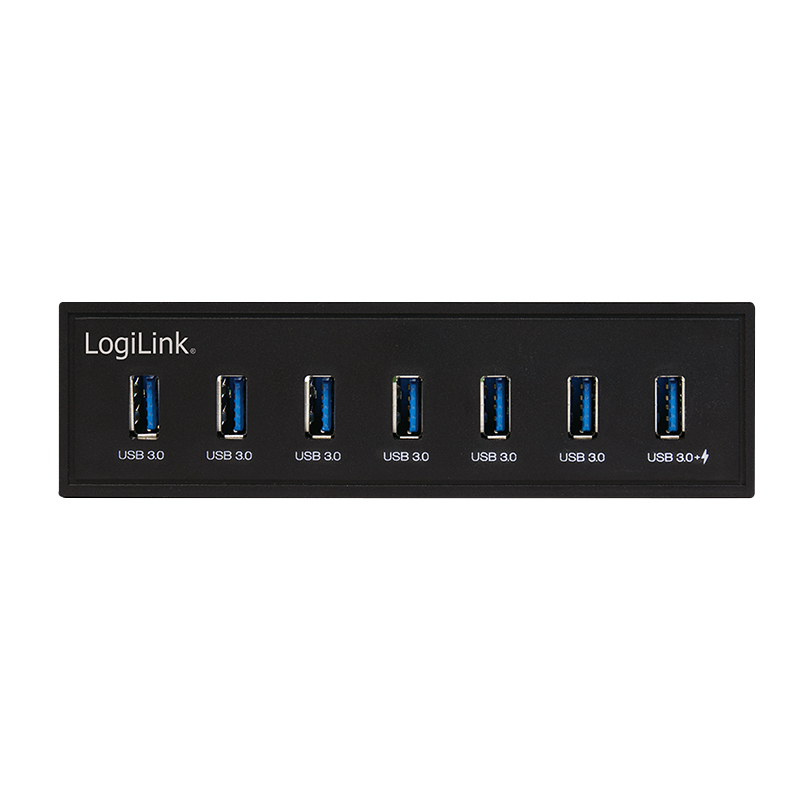 EU Product - USB HUB 3.0, 7-Port, 5,25
