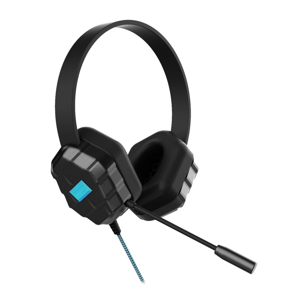 Gumdrop Cases DropTech B2 Headset Wired Head-band Calls/Music USB Type-A Black, Blue thumbnail