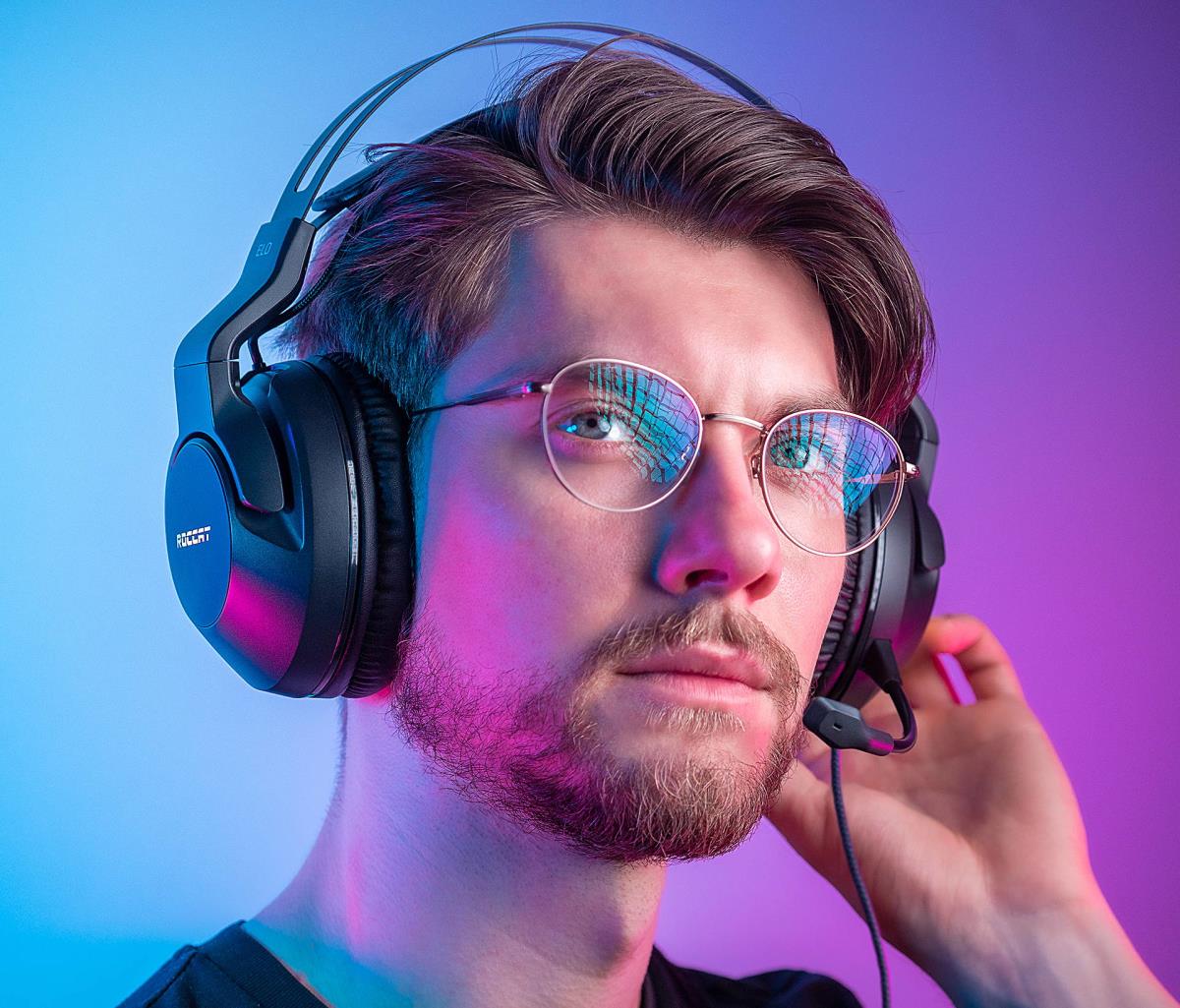 Gaming Headset - Over-ear - Elo 7.1 - Stereo - USB thumbnail