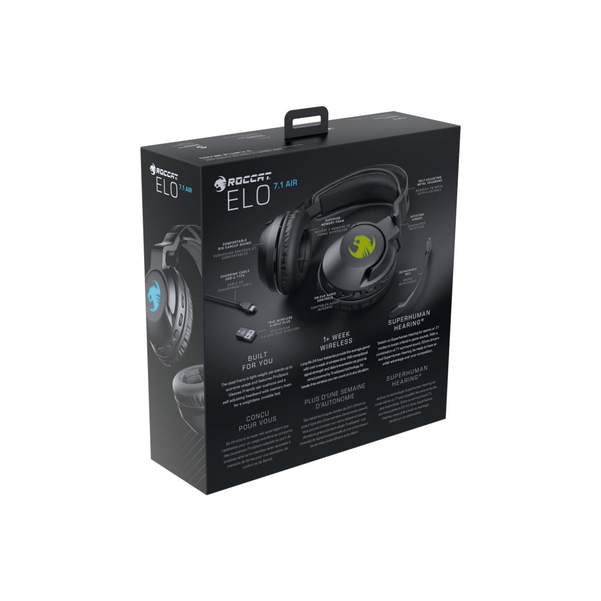 EU Product - Gaming Headset - Over-ear - Elo 7.1 - Stereo thumbnail