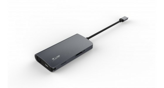 EU Product - USB-C mini Dock HDMI 3x USB 3.0 Ethernet SD/MicroSD - Cable - Digital thumbnail
