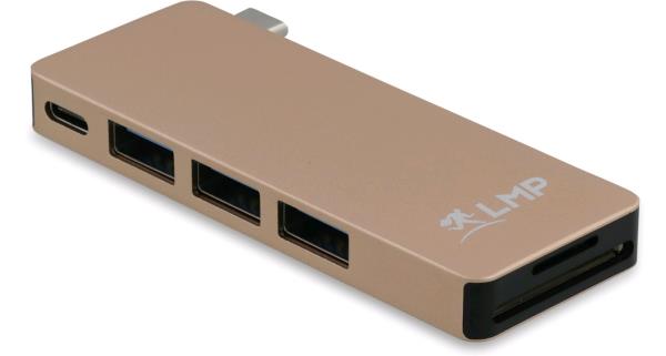 EU Product - USB-C Basic Hub gold thumbnail