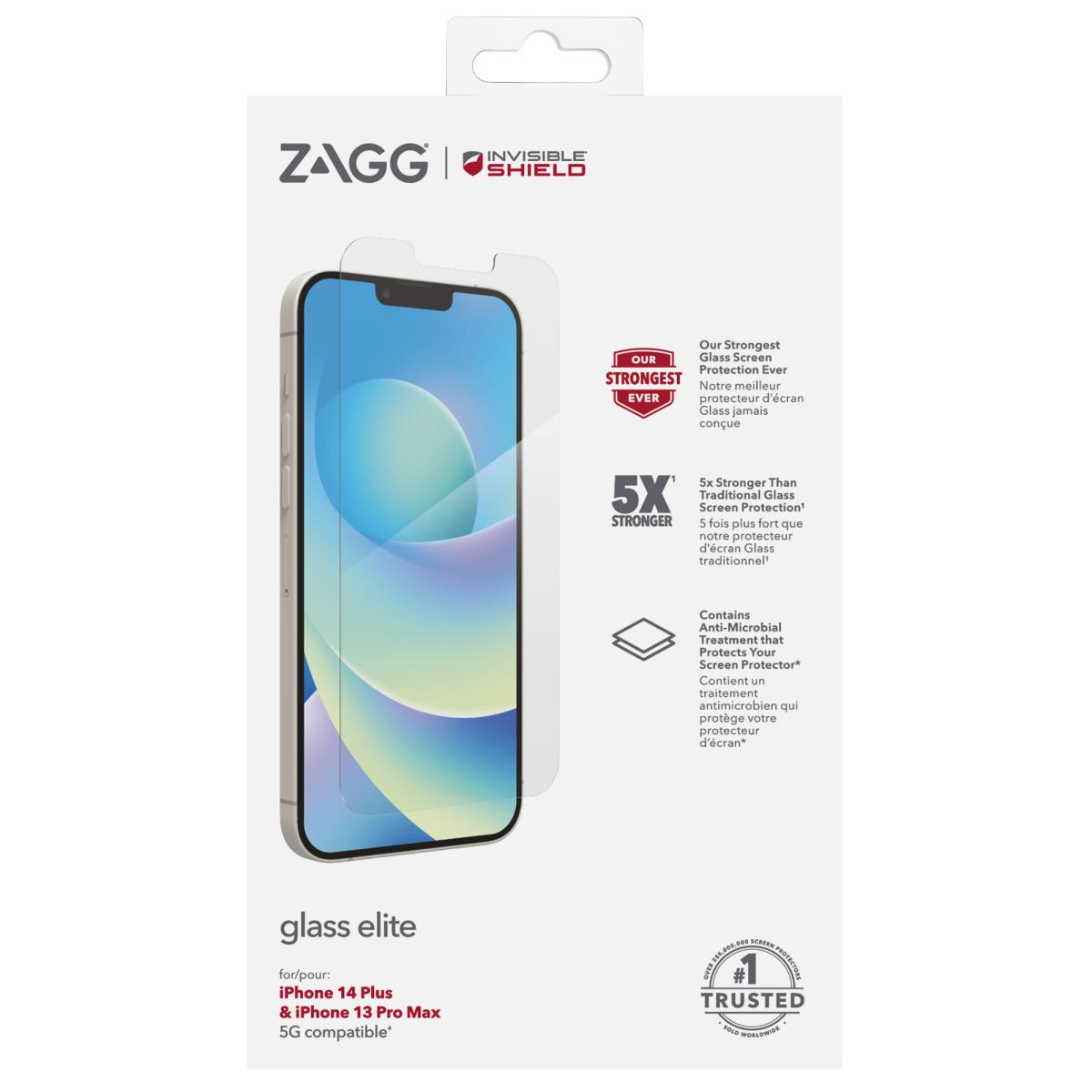 InvisibleShield Glass Elite Screen Protector for iPhone 14 Plus/13 Pro Max thumbnail