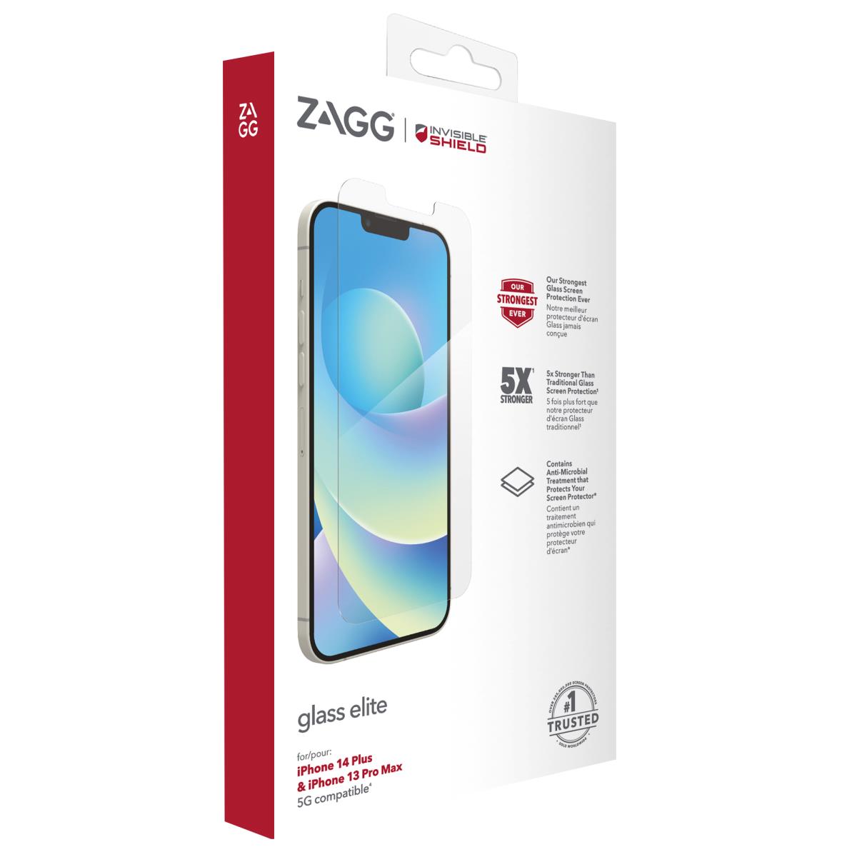 InvisibleShield Glass Elite Screen Protector for iPhone 14 Plus/13 Pro Max thumbnail