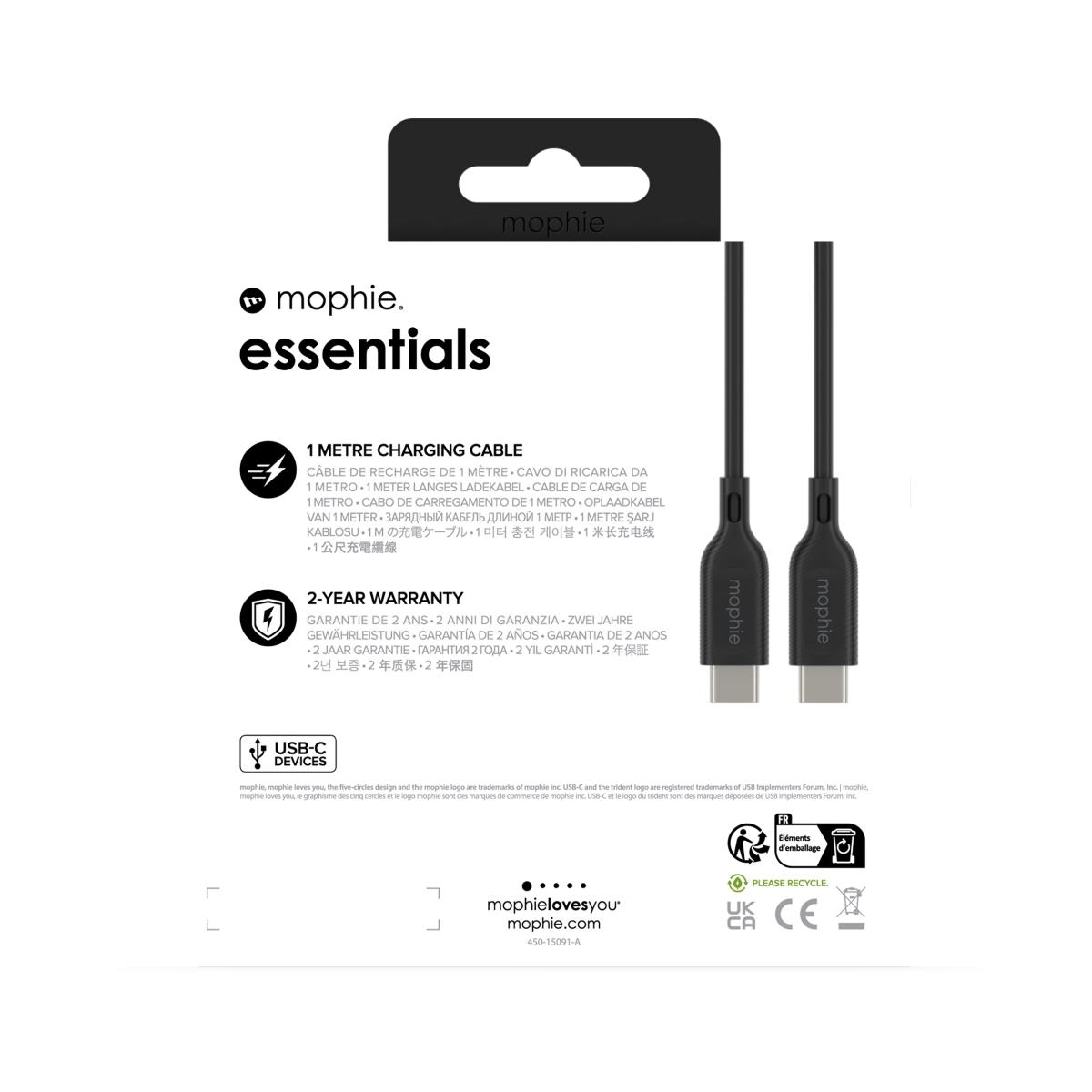 USB-C TO C 1M BLACK thumbnail