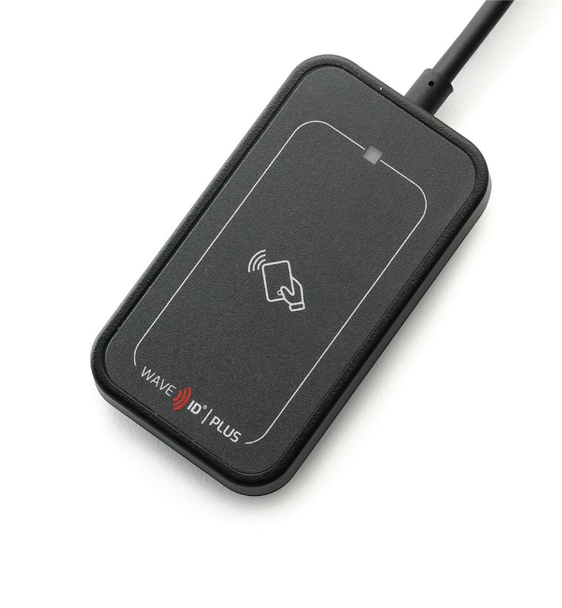 WAVE ID Plus Mini Keystroke Black USB Reader thumbnail