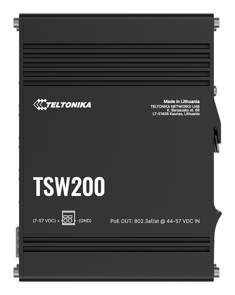 NETWORKS TSW200 PoE+ switch x8 thumbnail